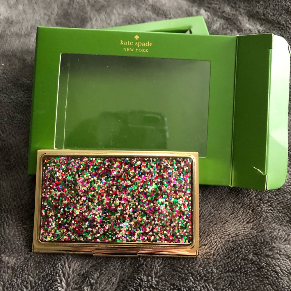Kate Spade business card holder